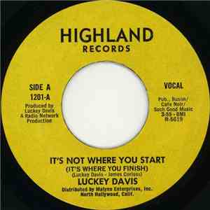 Luckey Davis - It's Not Where You Start (It's Where You Finish) flac download