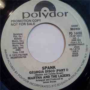 Martha & The Lazers - Spank Georgia Disco (Part I) flac download