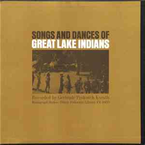 Native Americans In Тhe United States - Songs And Dances Of Great Lakes Indians flac download