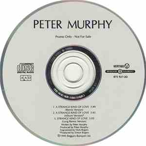 Peter Murphy - A Strange Kind Of Love flac download
