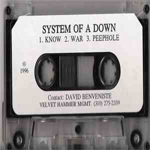 System Of A Down - Know / War / Peephole / Untitled flac download