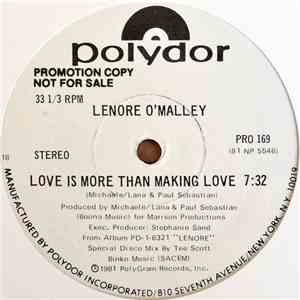 Lenore O'Malley - Love Is More Than Making Love flac download