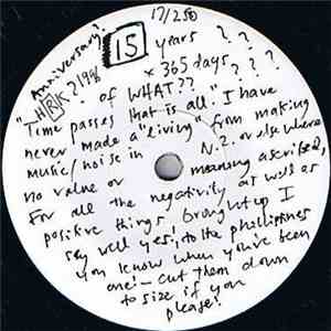 Hamish Kilgour - 15th Anniversary Etching flac download