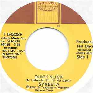 Syreeta - Quick Slick flac download