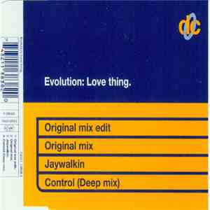 Evolution - Love Thing flac download