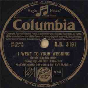 Joyce Frazer - I Went To Your Wedding / Moon Above Malaya flac download