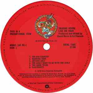 Talking Heads - Live On Tour flac download