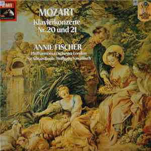 Annie Fischer, Philharmonia Orchestra London, Sir Adrian Boult / Wolfgang Sawallisch - Mozart - Klavierkonzerte Nr. 20 Und 21 flac download
