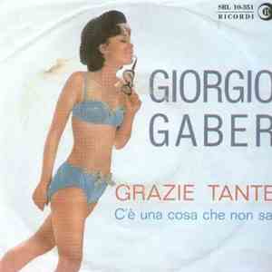 Giorgio Gaber - Grazie Tante flac download