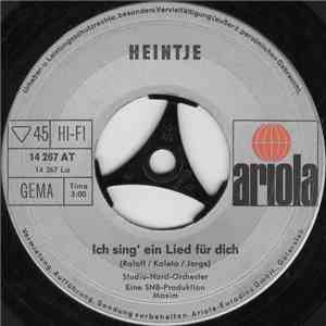 Heintje - Ich Sing' Ein Lied Für Dich flac download