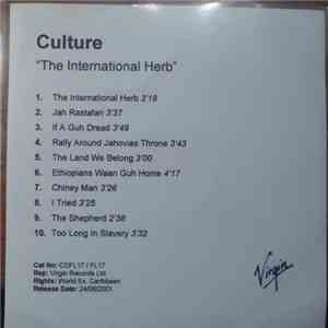 Culture - International Herb flac download