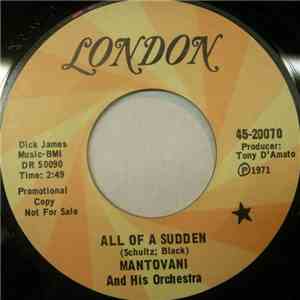 Mantovani And His Orchestra - All Of A Sudden / Winter World Of Love flac download