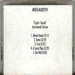 Megadeth - Cryptic Sounds "Instrumental Version" flac download