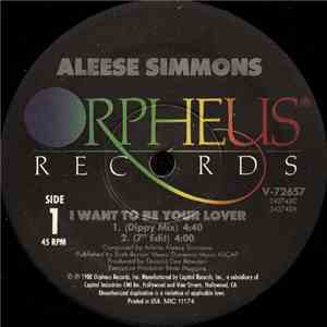 Aleese Simmons - I Want To Be Your Lover flac download