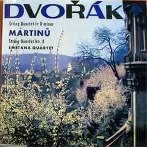 Dvořák / Martinů, Smetana Quartet - String Quartet In D Minor / String Quartet No. 4 flac download