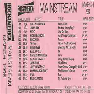 Various - Mainstream March 98 flac download
