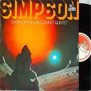Simpson - Symphony No. 3 & Clarinet Quintet flac download
