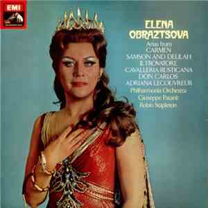 Elena Obraztsova, Philharmonia Orchestra - Opera Arias flac download