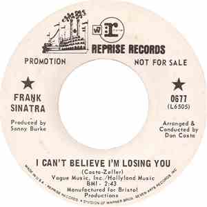 Frank Sinatra - I Can't Believe I'm Losing You / How Old Am I? flac download