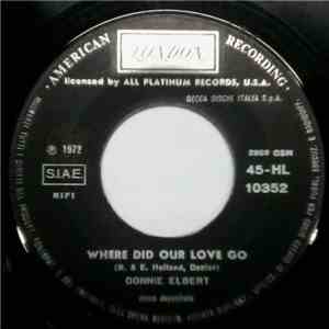 Donnie Elbert - Where Did Our Love Go / That's If You Love Me flac download