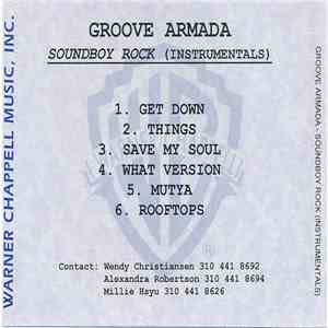 Groove Armada - Soundboy Rock (Instrumentals) flac download