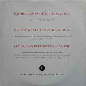 Ludwig van Beethoven, Werner Krauss, Albin Skoda - Das Heiligenstädter Testament, Franz Grillparzers Reden, 9. Sinfonie flac download