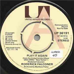Roderick Falconer - Play It Again / New Nation flac download
