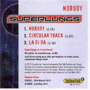 Superlungs - Nobody flac download