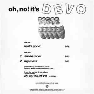 Devo - Selections From Oh, No! It's Devo flac download