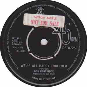 Don Partridge - We're All Happy Together flac download