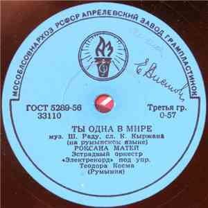 Роксана Матей / Родион Ходованский - Ты Одна В Мире / С Песней По Дорогам flac download