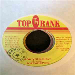 Screwdriver  - Row Your Boat flac download