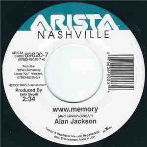 Alan Jackson  - WWW. Memory flac download