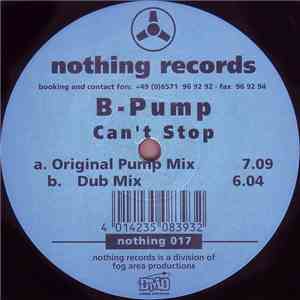 B-Pump - Can't Stop flac download