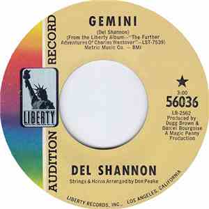 Del Shannon - Gemini / Magical Musical Box flac download