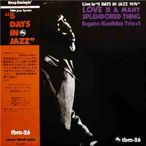 Kunihiko Sugano Trio +1 - Love Is A Many Splendored Thing flac download