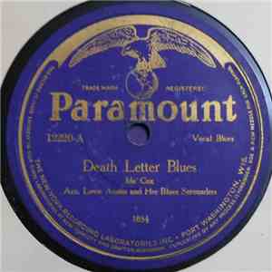 Ida Cox Acc. By Lovie Austin And Her Blues Serenaders - Death Letter Blues / Kentucky Man Blues flac download
