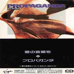 Propaganda - Only One Word flac download