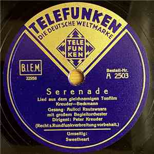 Aulicci Rautawaara - Serenade / Sweetheart flac download