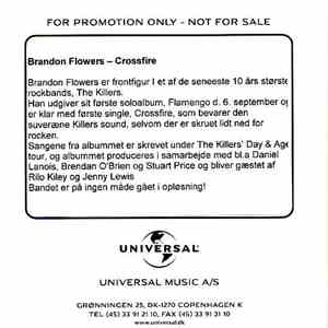 Brandon Flowers - Crossfire flac download