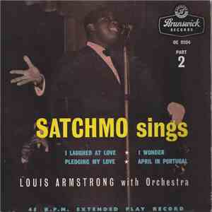 Louis Armstrong With Orchestra - Satchmo Sings-Pt. 2 flac download