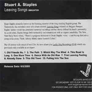 Stuart A. Staples - Leaving Songs flac download