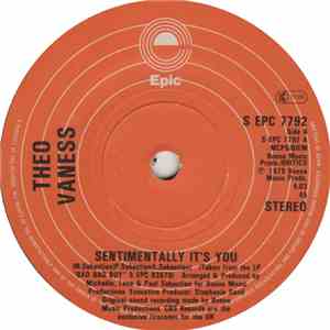 Theo Vaness - Sentimentally It's You flac download