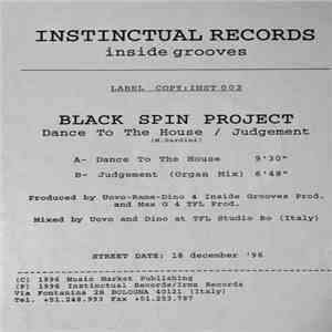 Black Spin Project - Dance To The House flac download