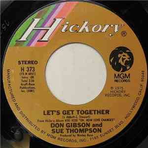 Don Gibson And Sue Thompson - Let's Get Together flac download