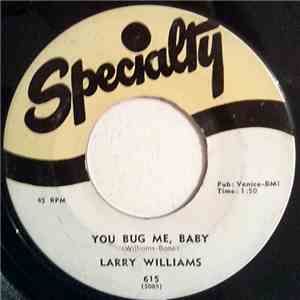 Larry Williams  - Bony Moronie / You Bug Me, Baby flac download