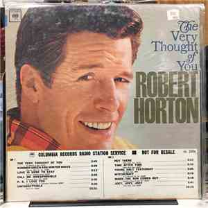 Robert Horton  - The Very Thought Of You flac download