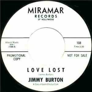 Jimmy Burton - Love Lost / Jimmy's Blues flac download