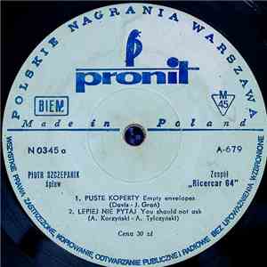 Piotr Szczepanik, Ricercar 64 - Puste Koperty flac download