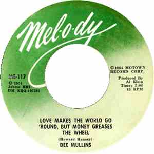 Dee Mullins - Love Makes The World Go 'Round, But Money Greases The Wheel / Come On Back (And Be My Love Again) flac download